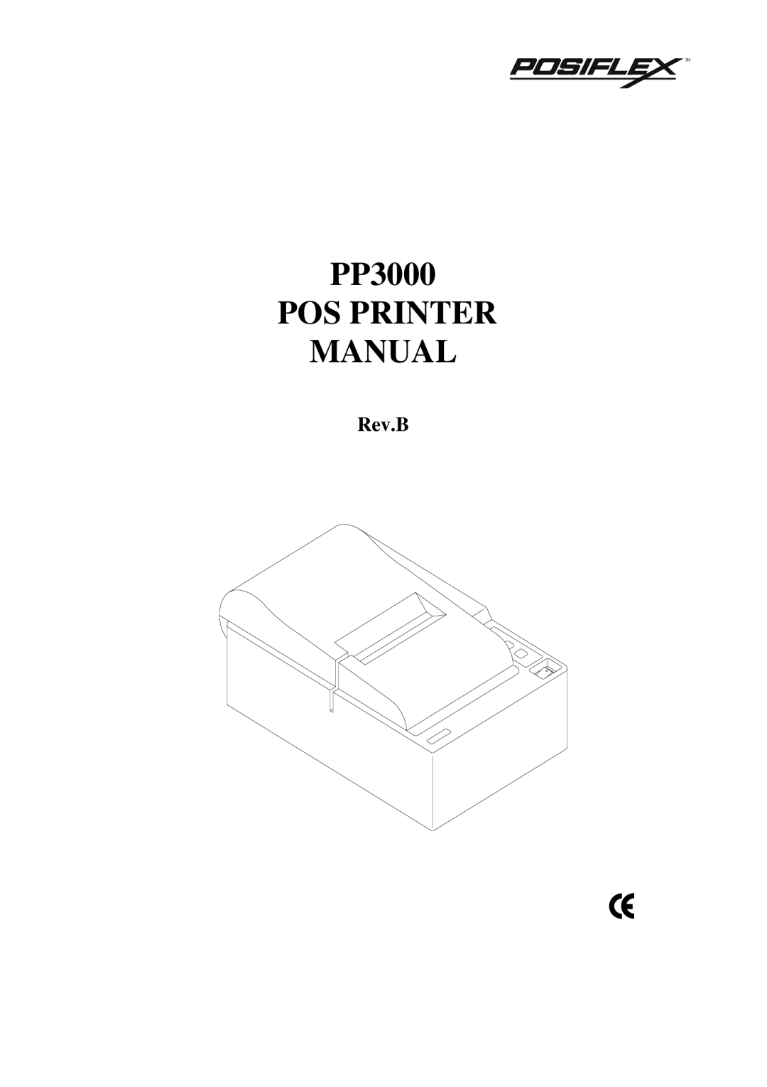 Mustek PP3000 manual POS Printer Manual, Rev.B 