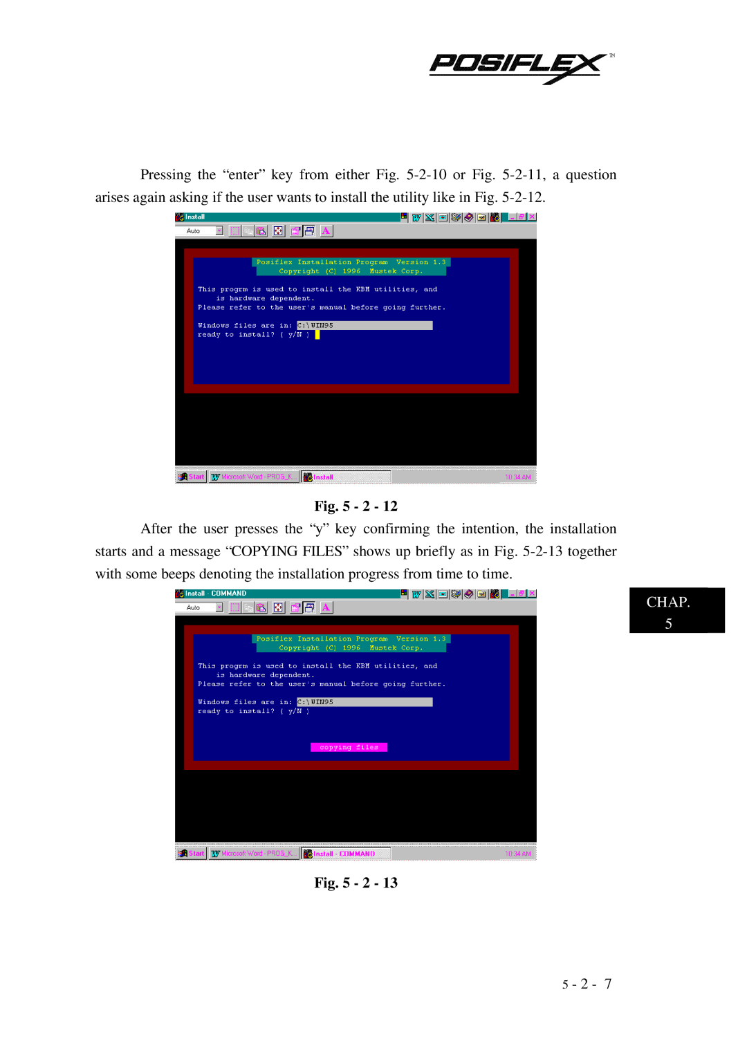 Mustek TM KB3100 user manual Chap 