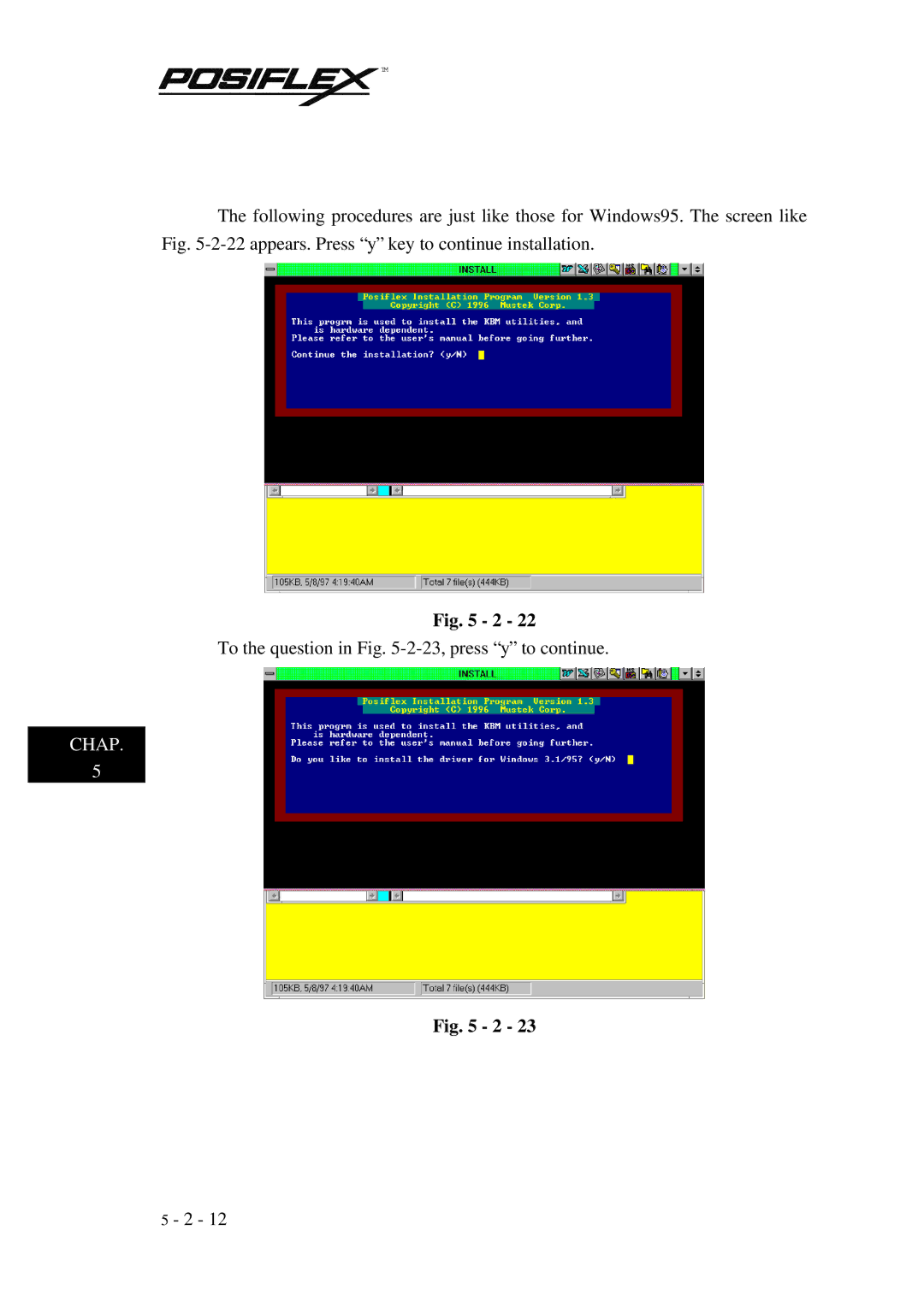 Mustek TM KB3100 user manual Chap 