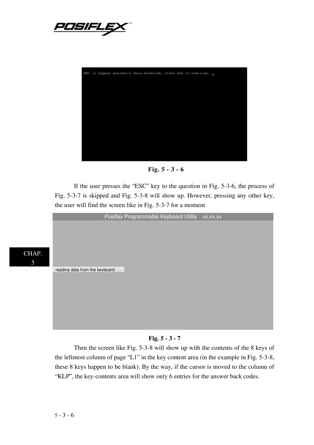 Mustek TM KB3100 user manual Posiflex Programmable Keyboard Utility 