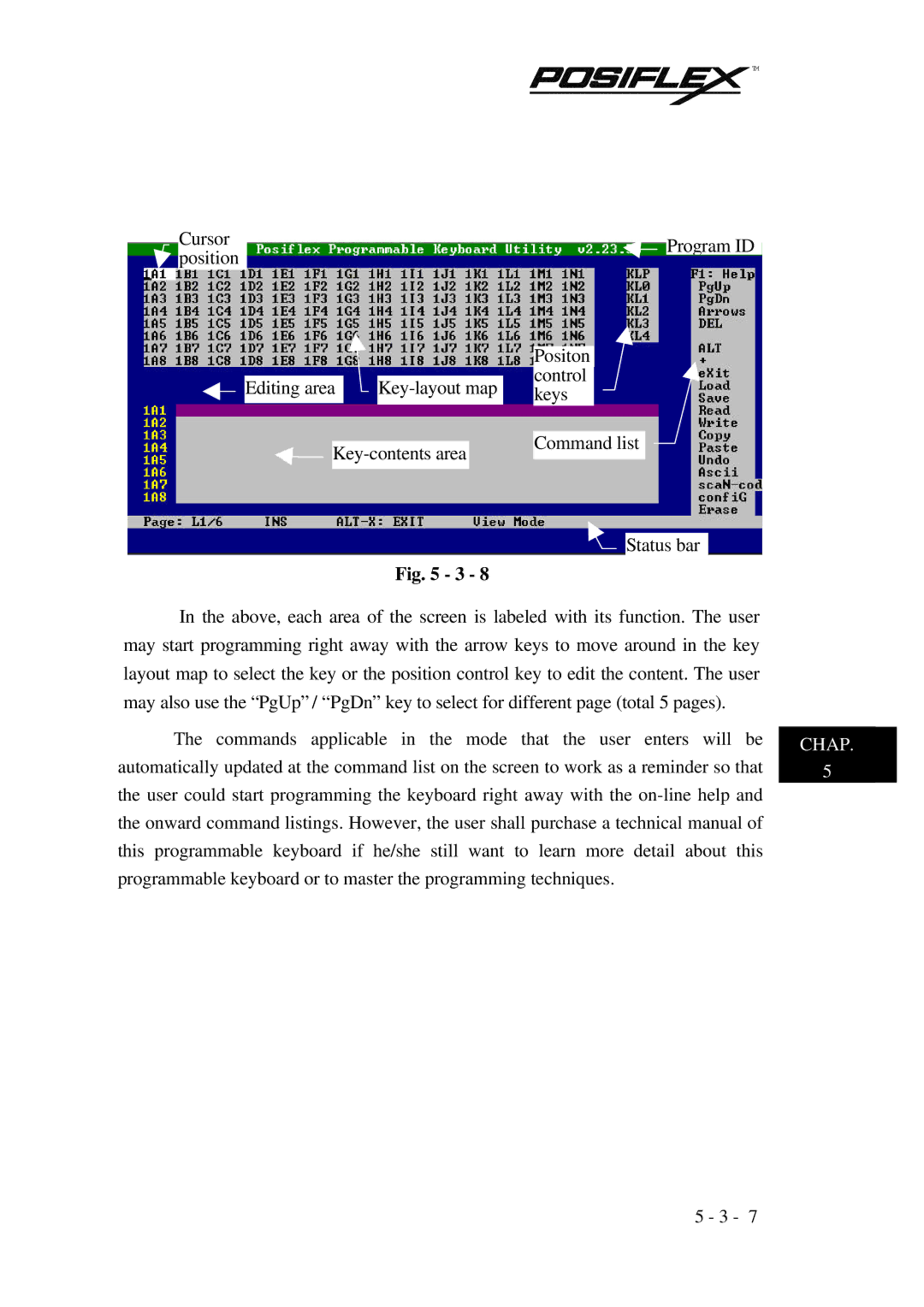 Mustek TM KB3100 user manual Chap 