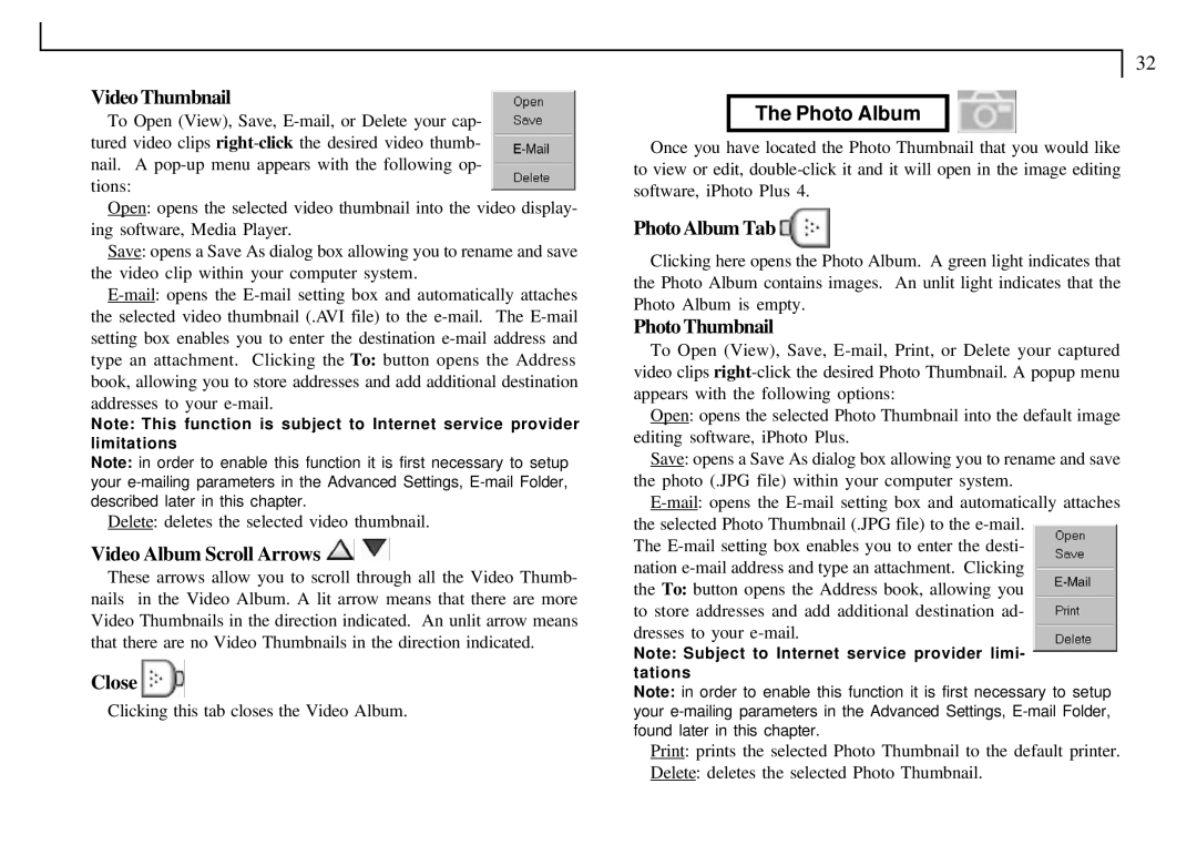 Mustek VDC-300 user manual Photo Album 