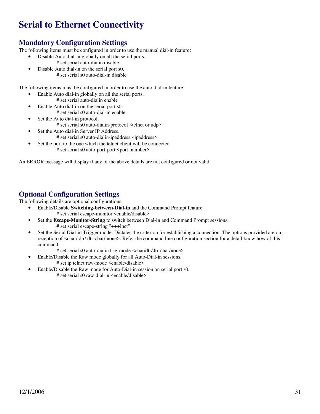 N-Tron 102PC-SE user manual Serial to Ethernet Connectivity 