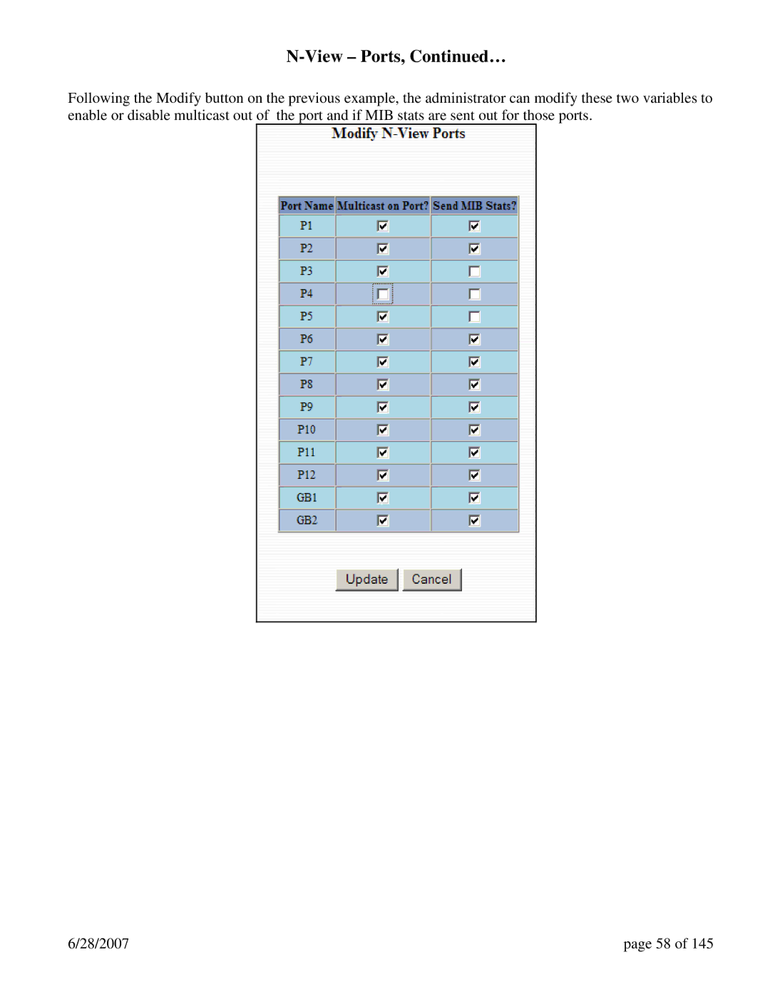 N-Tron 7014FX2, 7014TX, 7014FXE2 user manual View Ports, … 