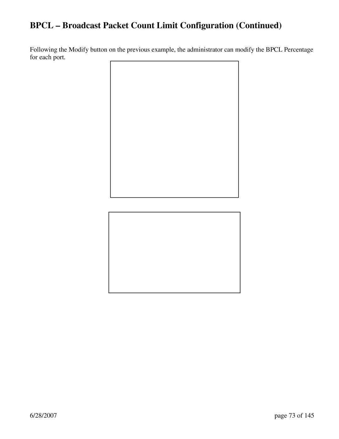 N-Tron 7014FX2, 7014TX, 7014FXE2 user manual Bpcl Broadcast Packet Count Limit Configuration 