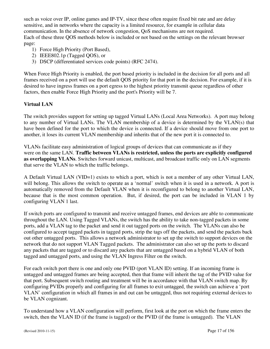 N-Tron 708M12 user manual Virtual LAN 