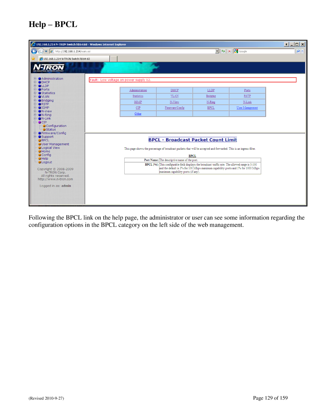 N-Tron 710FX2 user manual Help Bpcl 