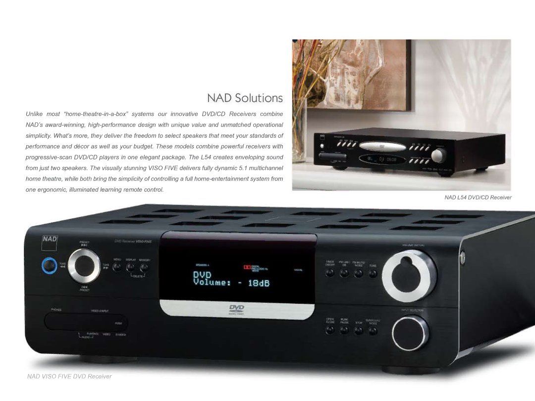 NAD 3020 manual NAD Solutions 