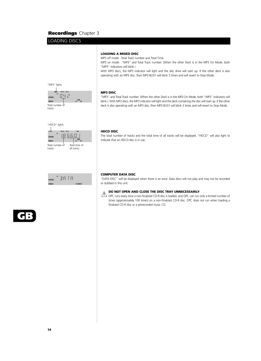 NAD C660 owner manual Recordings Chapter 