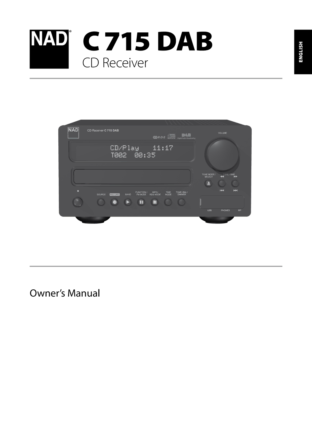 NAD C715 DAB owner manual 