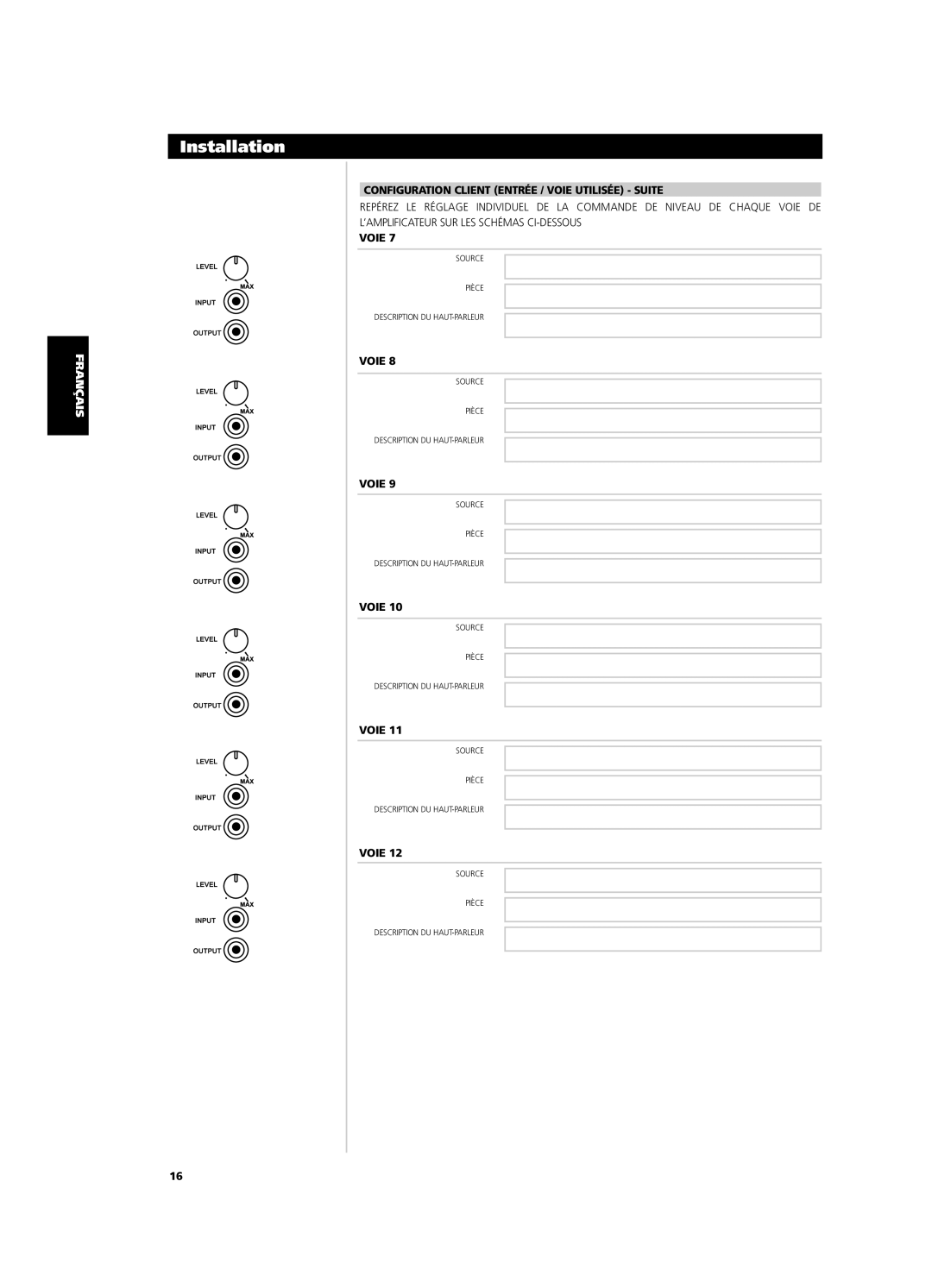 NAD CI9120, CI9060 owner manual Installation 