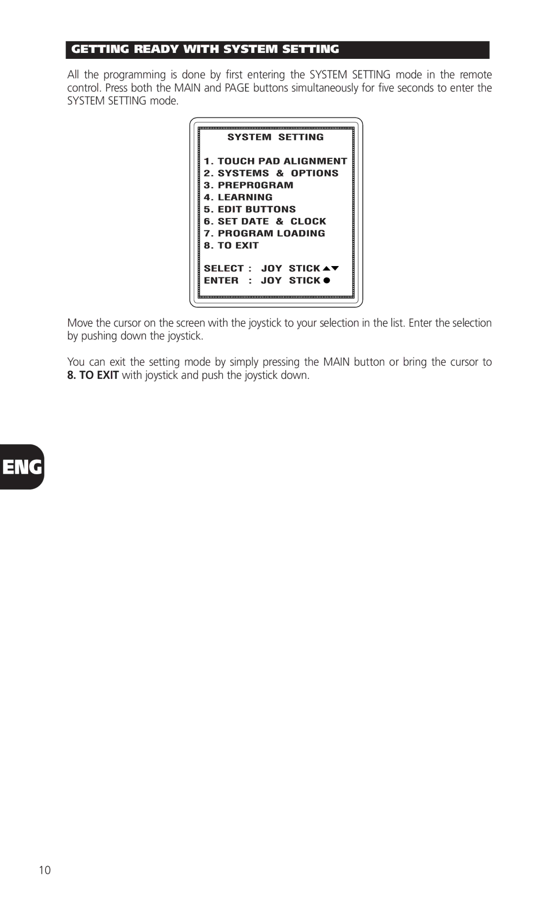 NAD HTR-5 manual Getting Ready with System Setting 