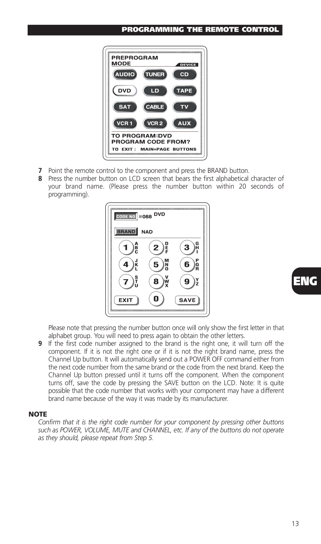 NAD HTR-5 manual Eng 