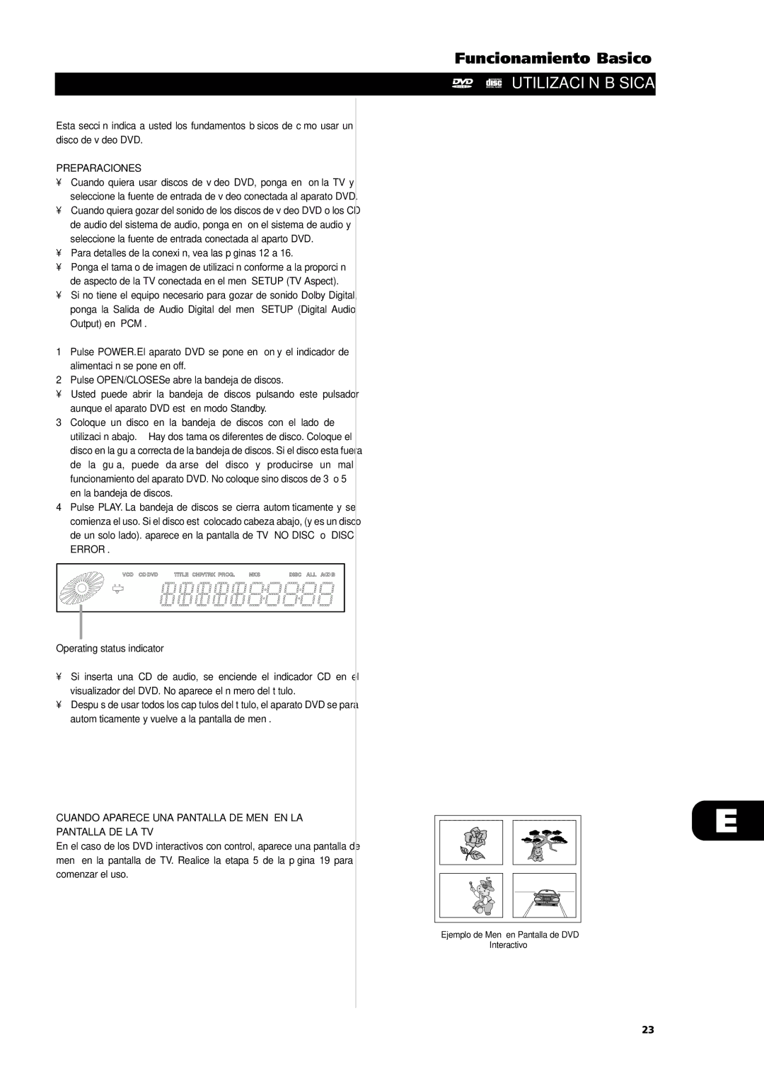 NAD L56 owner manual Funcionamiento Basico, Utilización Básica, Preparaciones 