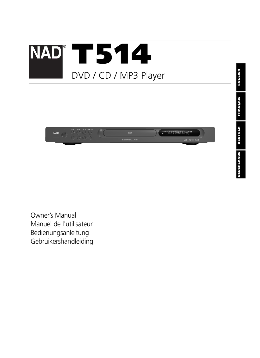 NAD T514 owner manual 