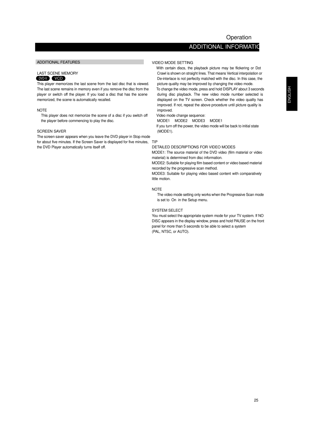 NAD T514 owner manual Additional Information 