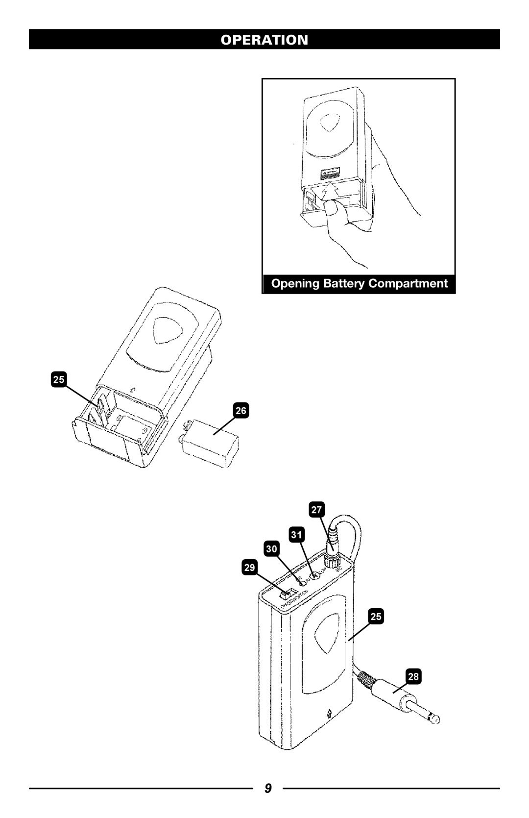 Nady Systems 401XQ2HT2LTE4FHE, 401XQUADLTE4F, 401XQLTOSYSAB owner manual Operation 