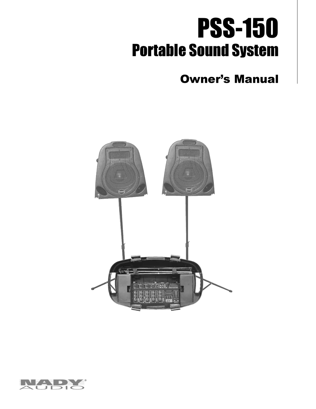 Nady Systems PSS-150 owner manual 