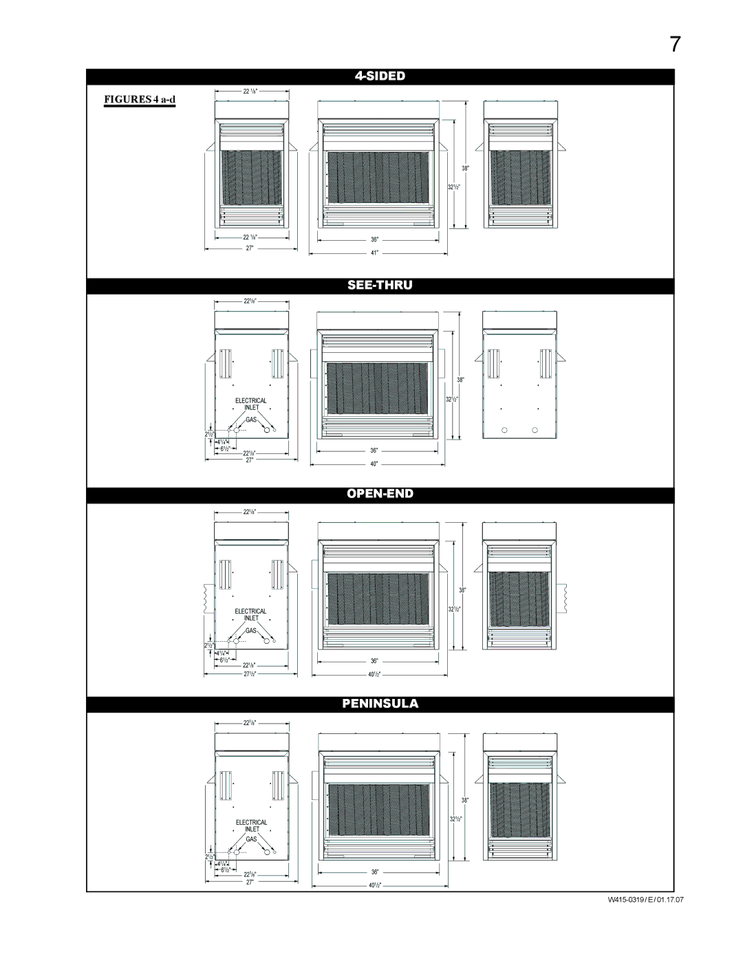 Napoleon Fireplaces fireplaces manual Sided 