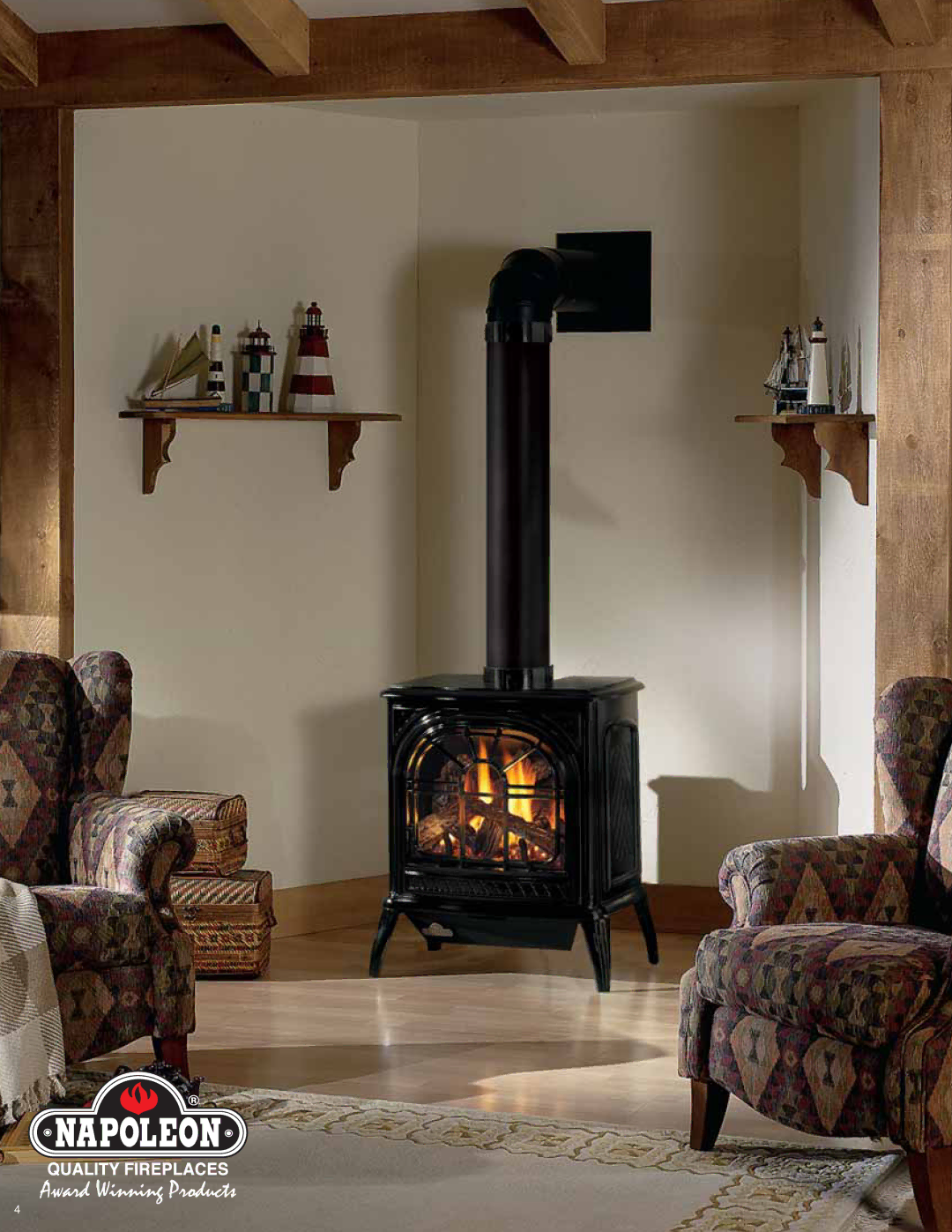 Napoleon Fireplaces Gas Burning Stoves manual 