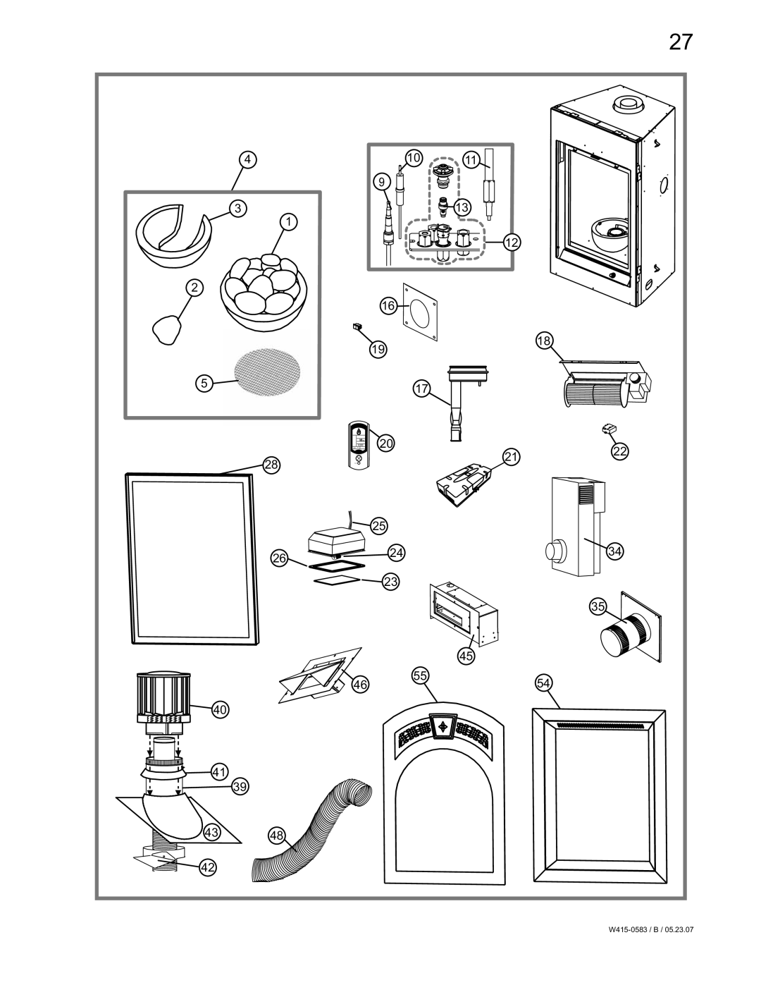 Napoleon Fireplaces GD82NT-T, GD82PT-T manual 000 