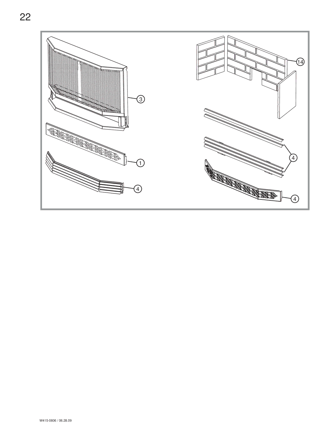 Napoleon Fireplaces GDI30 manual W415-0806 