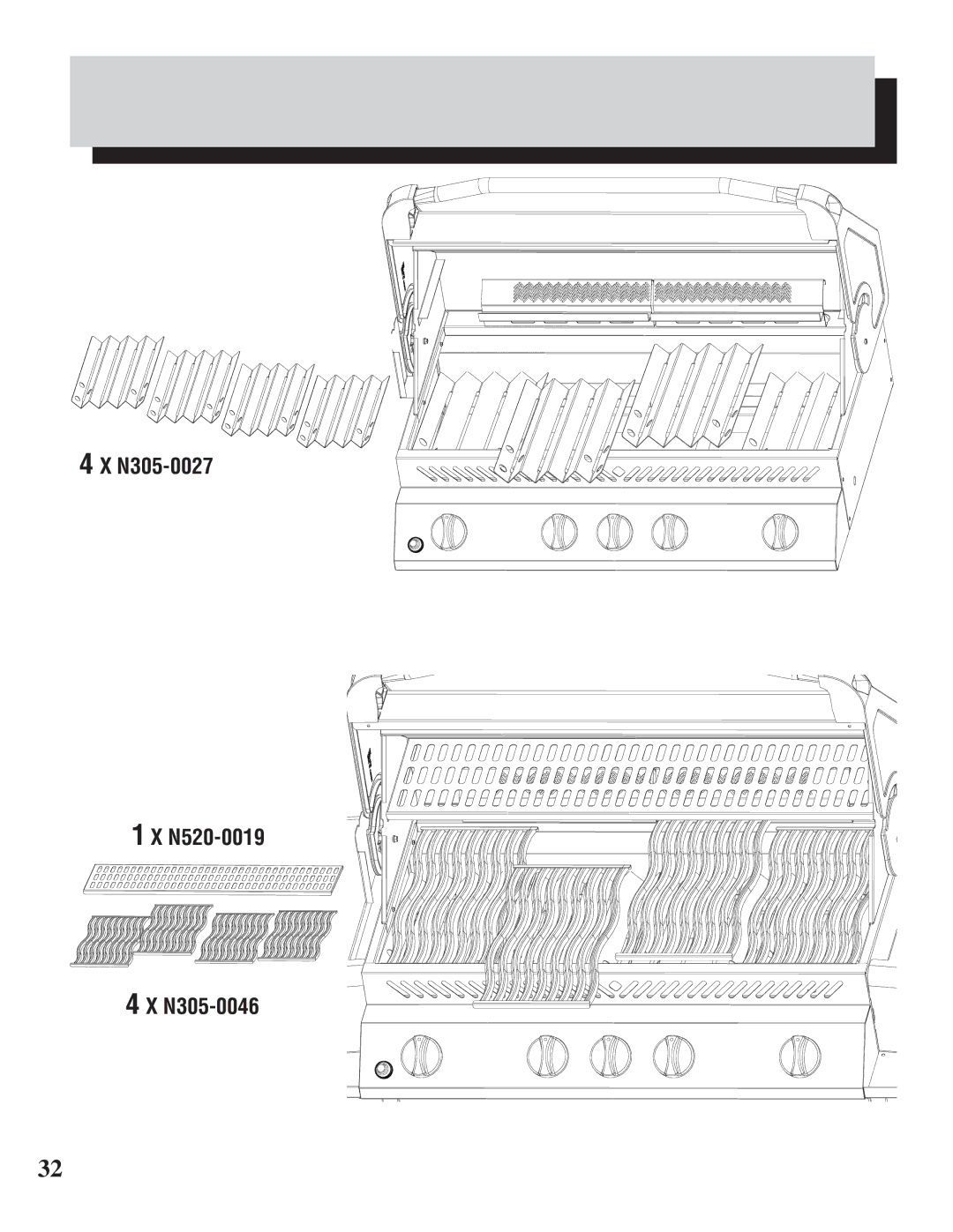 Napoleon Grills 600RB manual N305-0027 N520-0019 N305-0046 