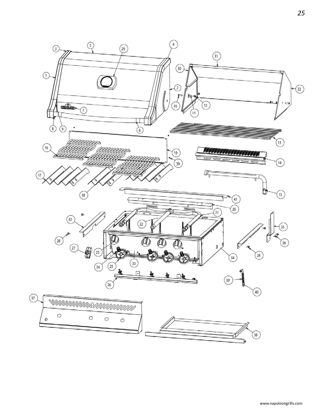 Napoleon Grills BIPRO 450 manual 