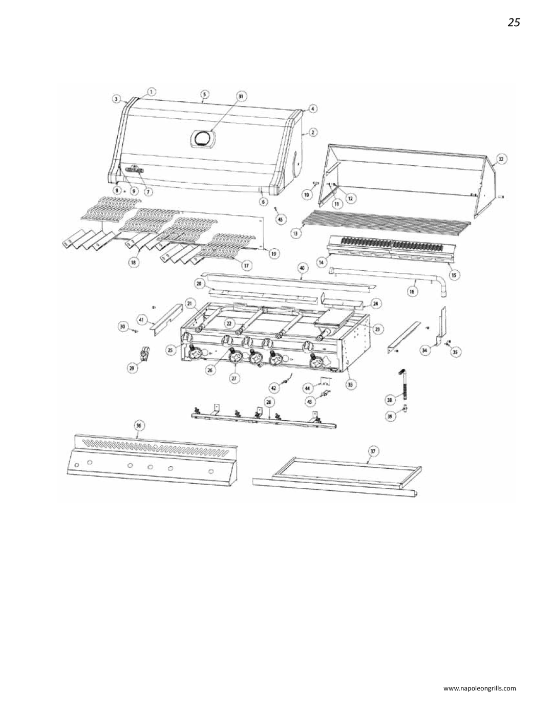 Napoleon Grills BIPRO 600 manual 