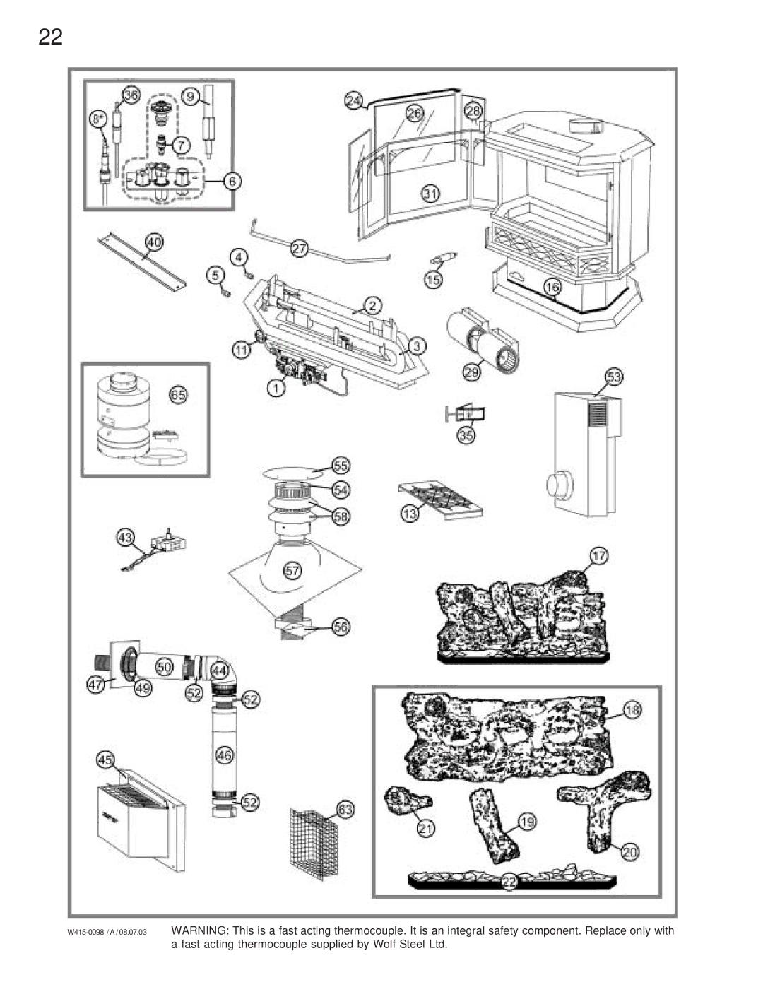 Napoleon Grills GS 50-P, GDS 50-N, GDS 50-P, GS 50-N manual 