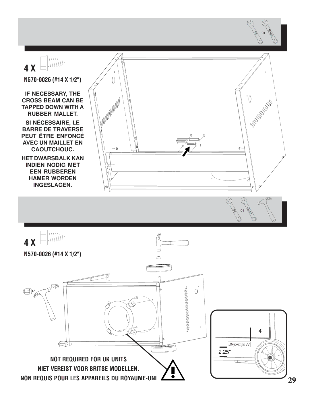 Napoleon Grills II 600 manual NON Requis Pour LES Appareils DU ROYAUME-UNI 