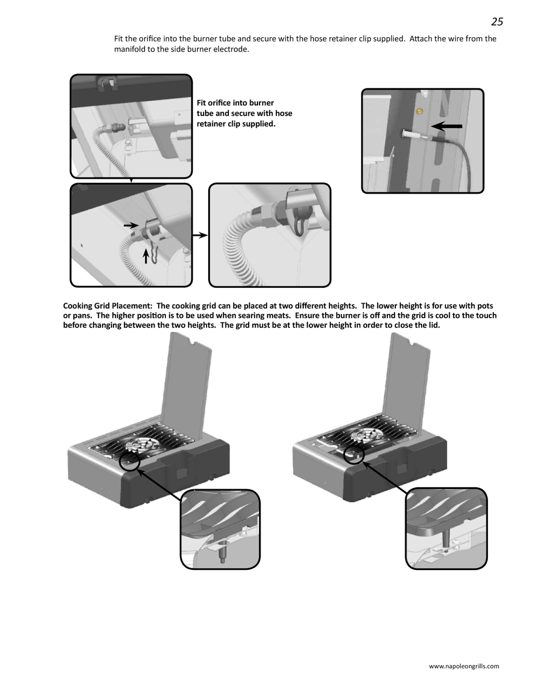 Napoleon Grills LD485RSIB manual 