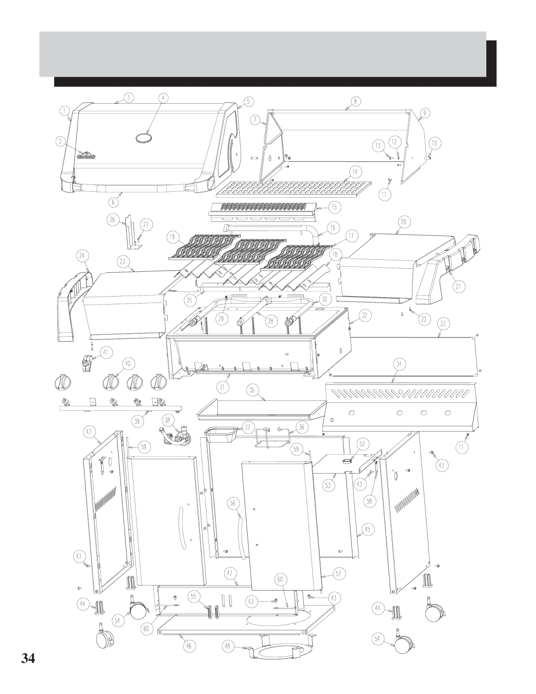 Napoleon Grills Prestige 450 manual 