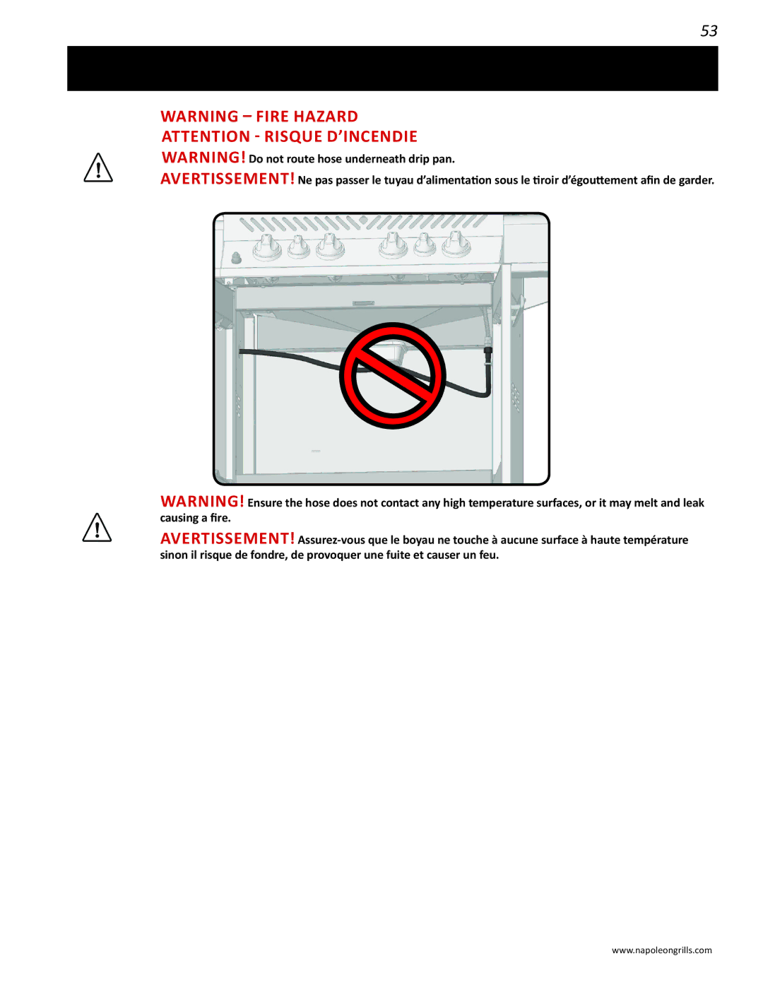 Napoleon Grills PRESTIGE 500 manual 