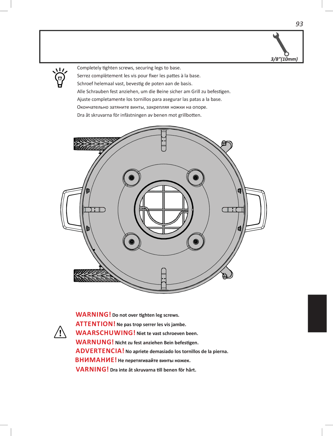 Napoleon Grills PRO22K-LEG manual 810mm 