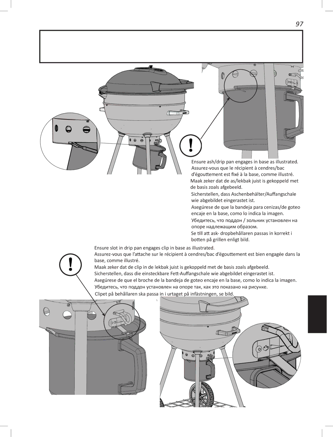 Napoleon Grills PRO22K-LEG manual 