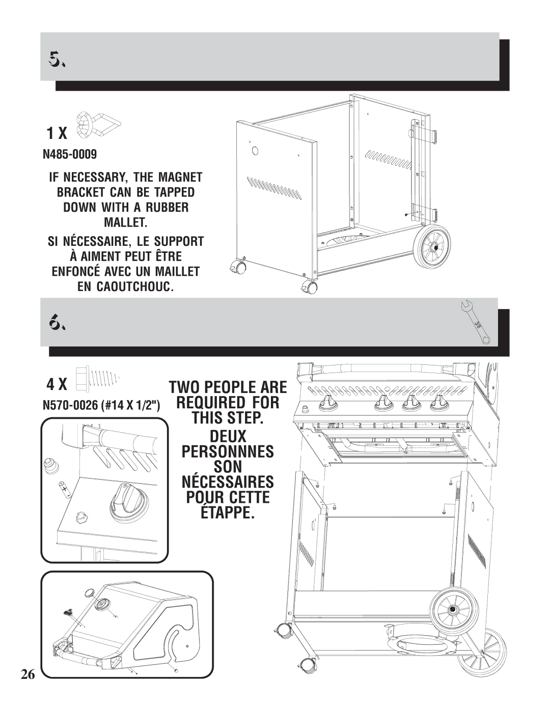 Napoleon Grills PT450RB manual Required for 