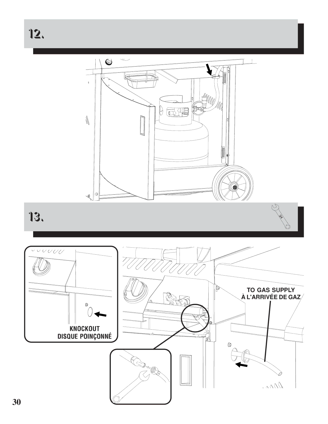 Napoleon Grills PT450RB manual Knockout Disque Poinçonné 