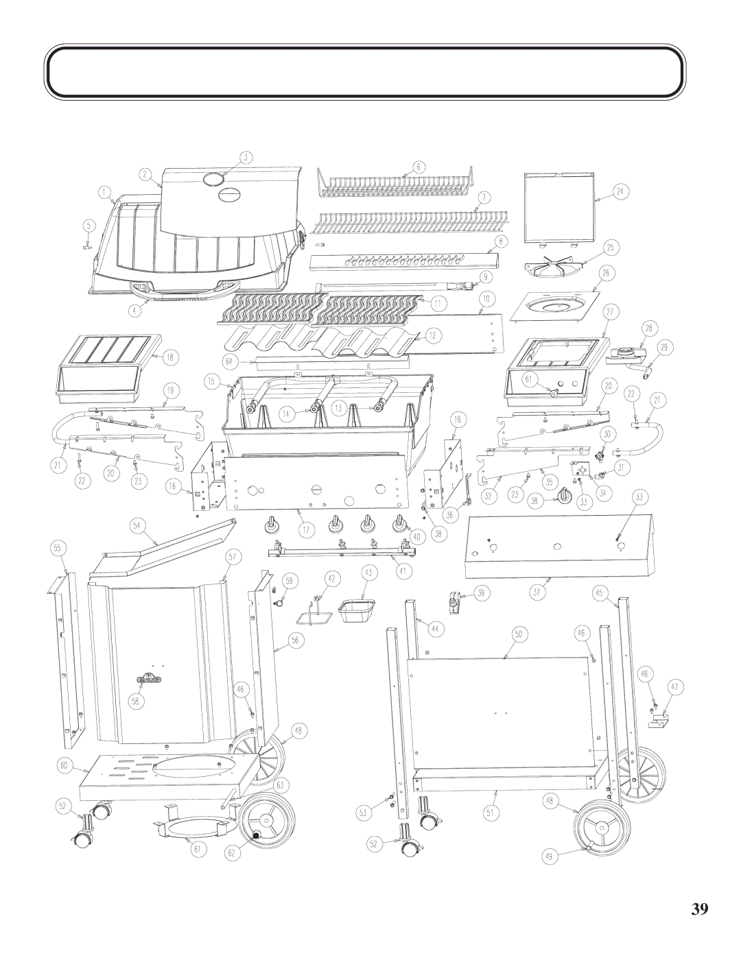 Napoleon Grills U405 manual 