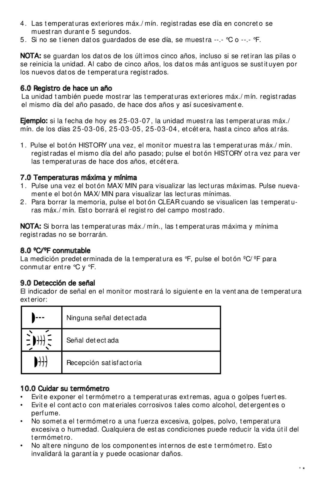 National Geographic 259NE manual 