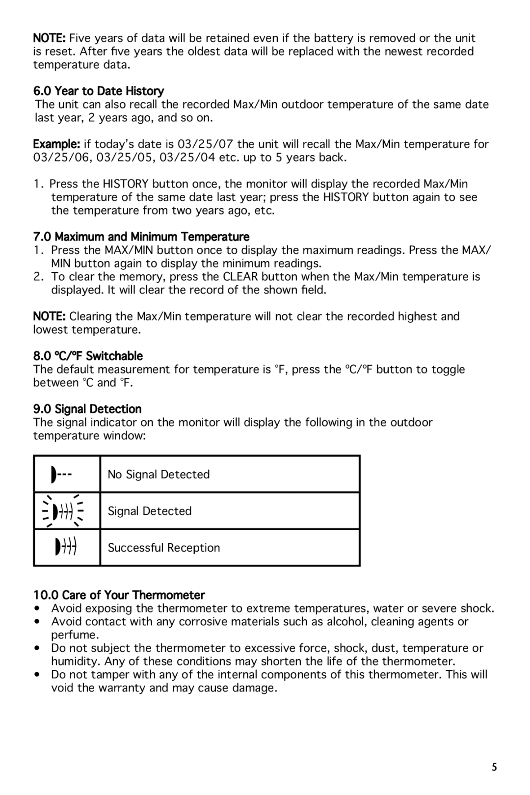 National Geographic 259NE manual 