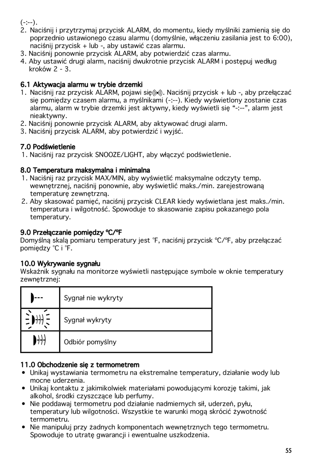 National Geographic 264NE manual 