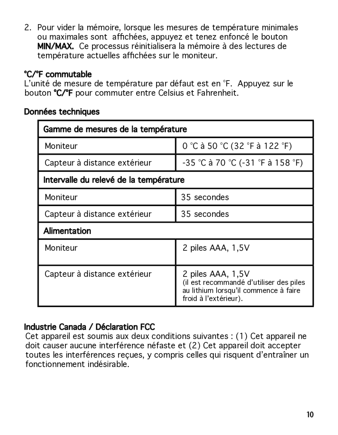 National Geographic 315NC manual Au lithium lorsqu’il commence à faire 