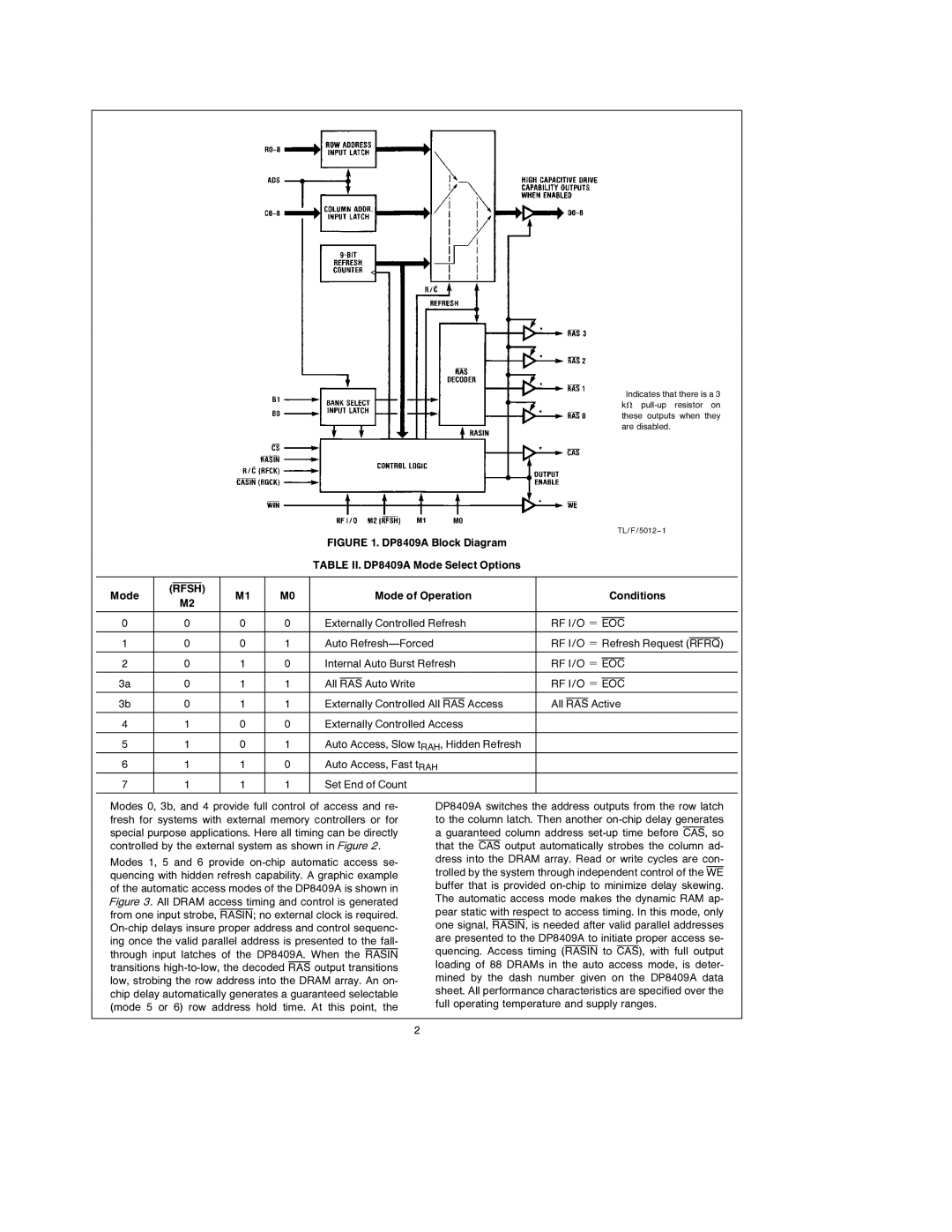 National Instruments DP8400 specifications Rfsh, Eoc 