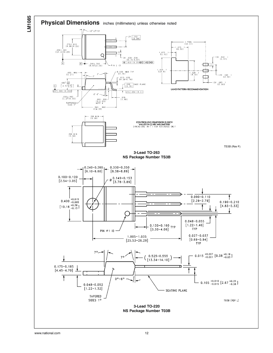 National Instruments LM1085 Series manual 