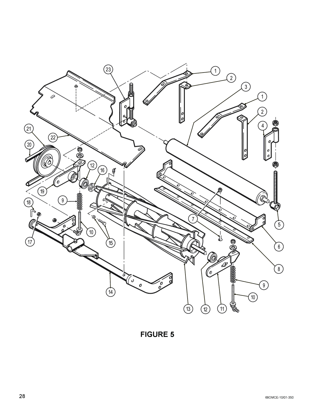 National Mower DL 68, SR 68 owner manual 68OMCE-10/01-350 