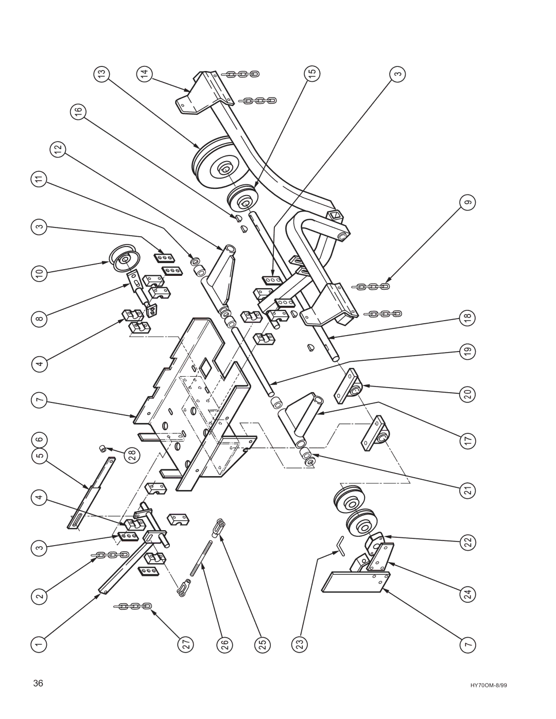 National Mower HYD70OM-8/99, HY70OM-8/992 owner manual 