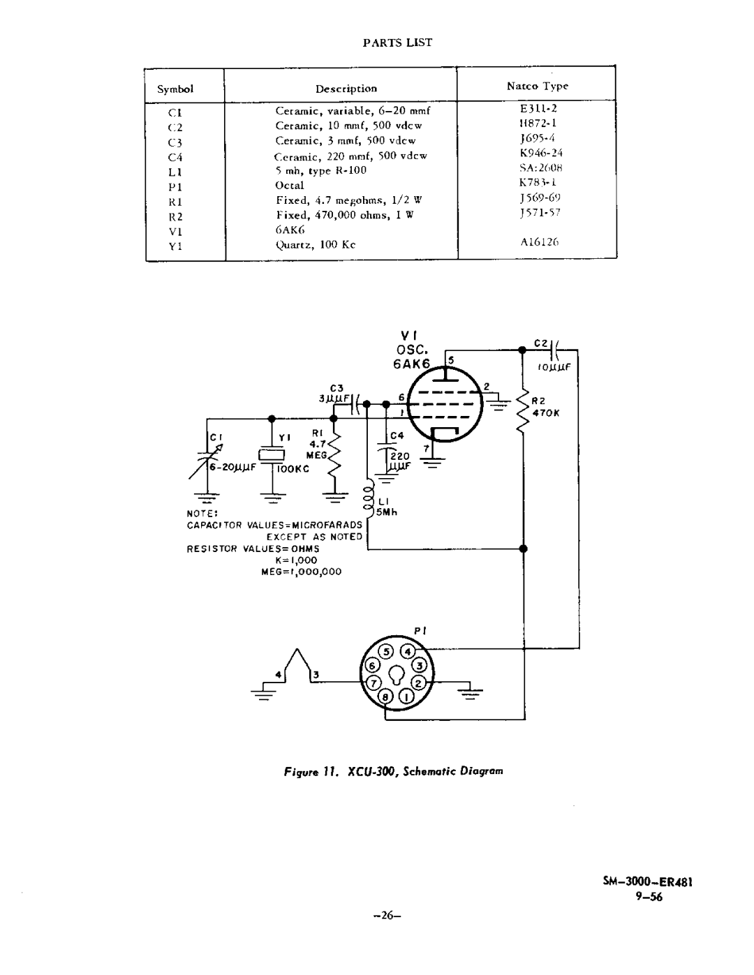 National Products NC-300 manual 