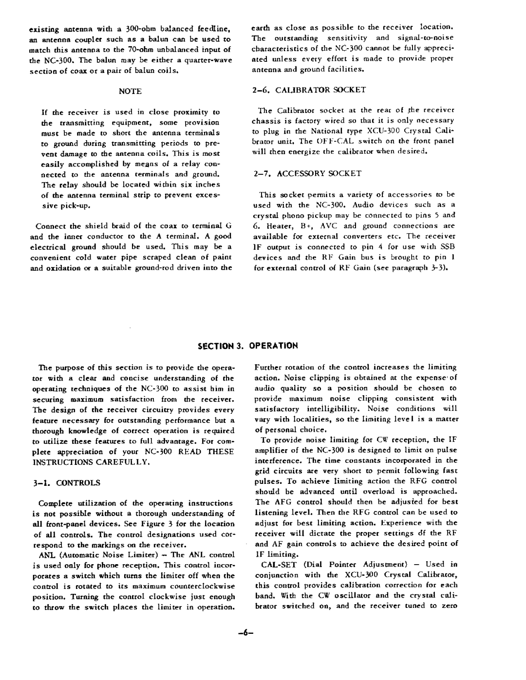 National Products NC-300 manual 