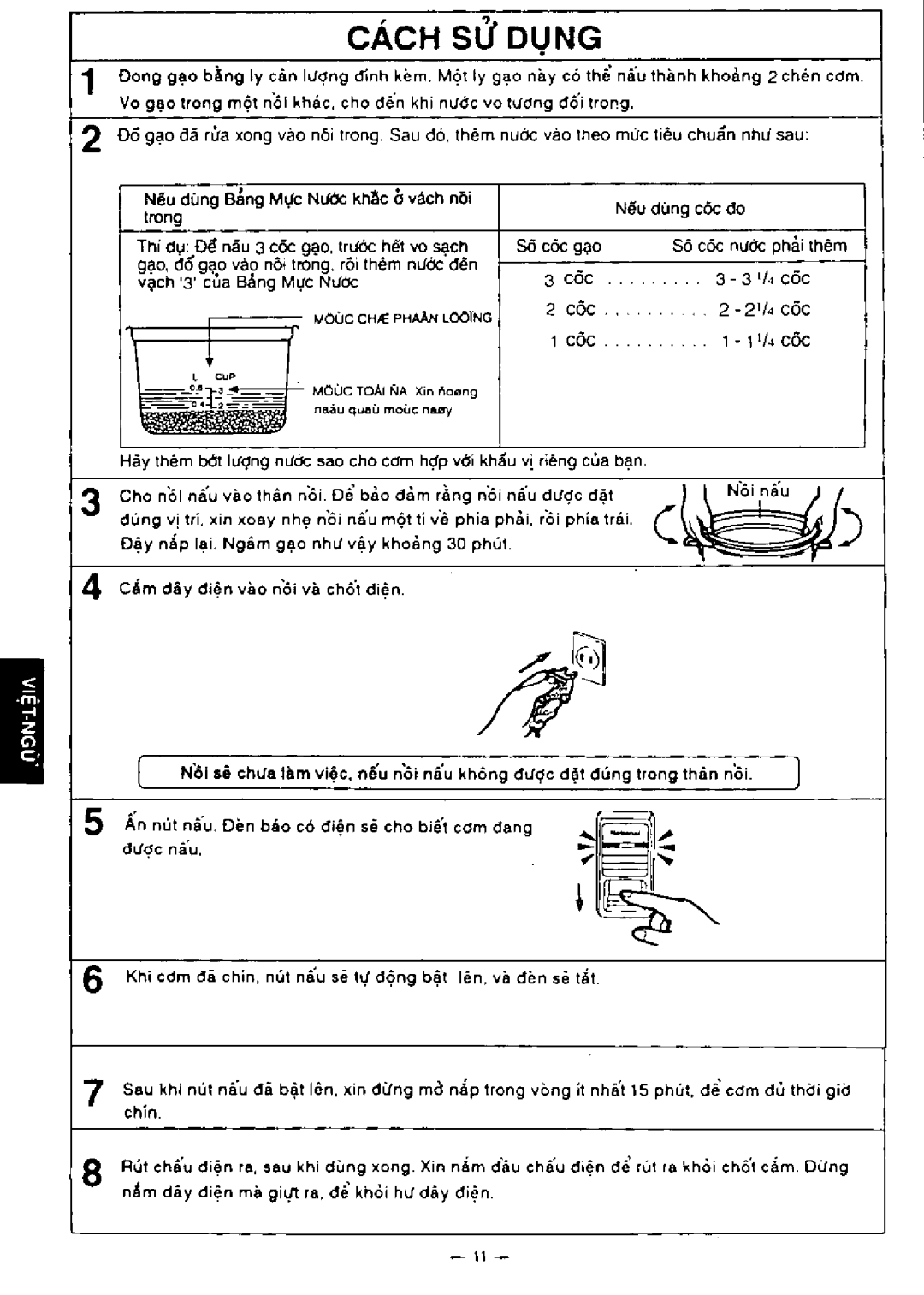 National SR-W06N manual 